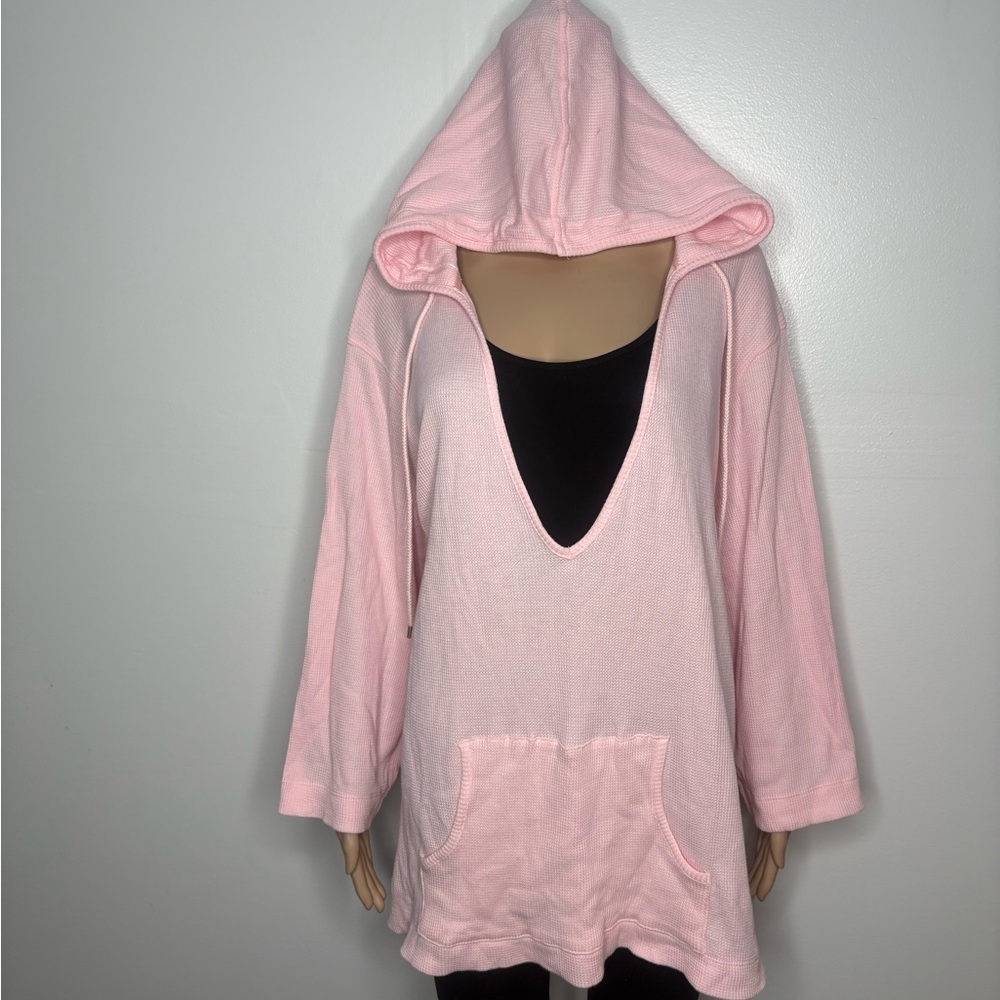 Pink Hooded Pullover